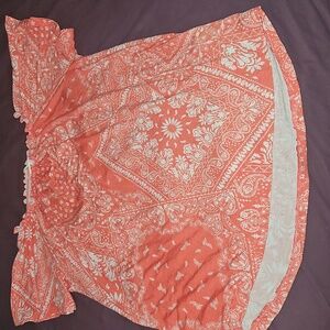 Oddy Paisley Off-Shoulder Top